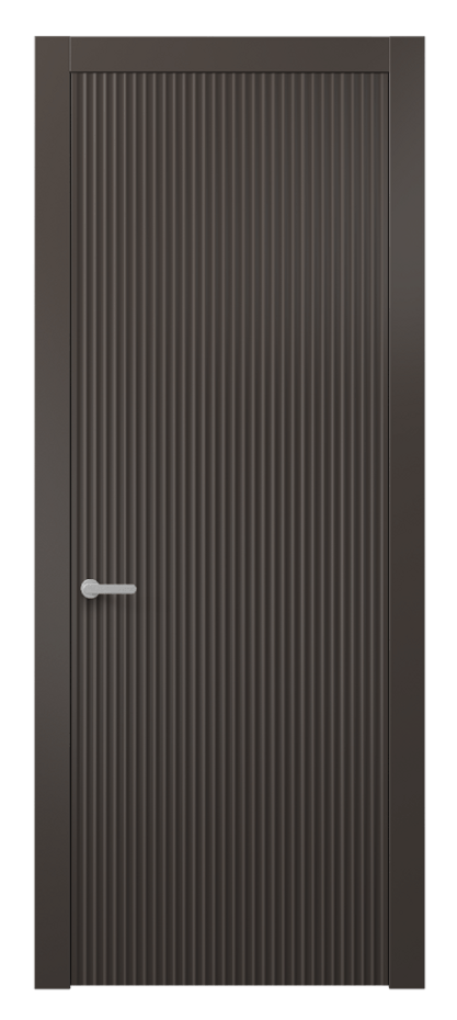 Межкомнатная дверь Альба АКП 8641 Матовый антрацит  Цена 54199 ₽ | Volhovec