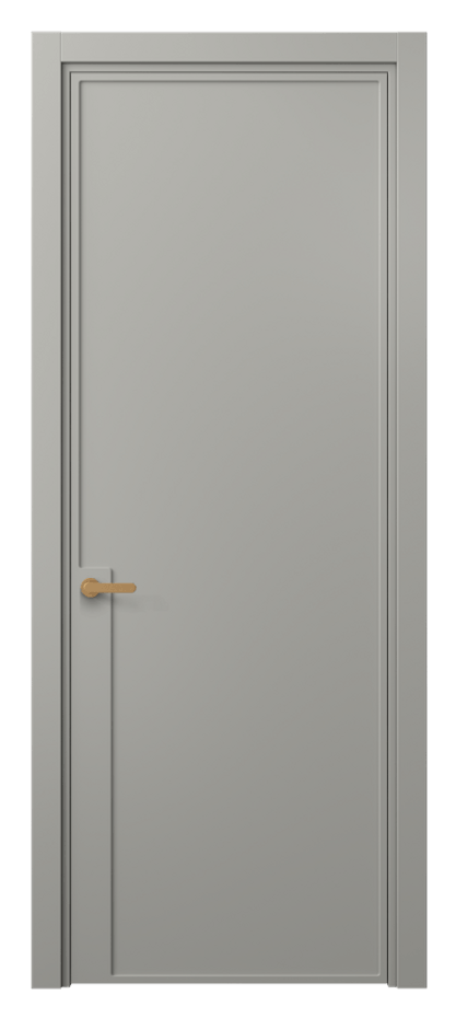 Межкомнатная дверь Фрэйм 8603 Матовый нейтральный серый  Цена 55599 ₽ | Volhovec