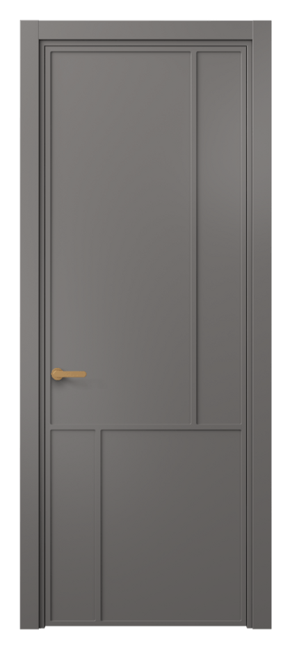 Межкомнатная дверь Фрэйм 8606 Матовый классический серый  Цена 55599 ₽ | Volhovec