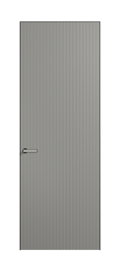 Межкомнатная дверь Вельвет 8201 Матовый нейтральный серый. Цена 66569  | Volhovec