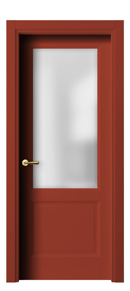 Межкомнатная дверь Галант 1422 Матовый белоснежный Сатинированное стекло Цена 71099 ₽ | Volhovec