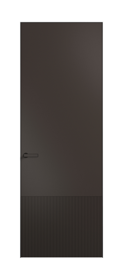 Межкомнатная дверь Вельвет 8202 Матовый антрацит. Цена 66569  | Volhovec