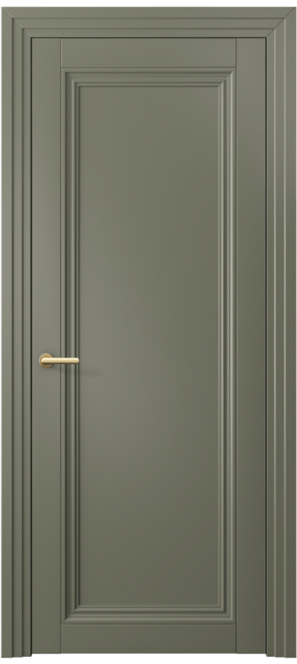 Межкомнатная дверь Центро 2501 Матовый оливковый тёмный  Цена 73399 ₽ | Volhovec