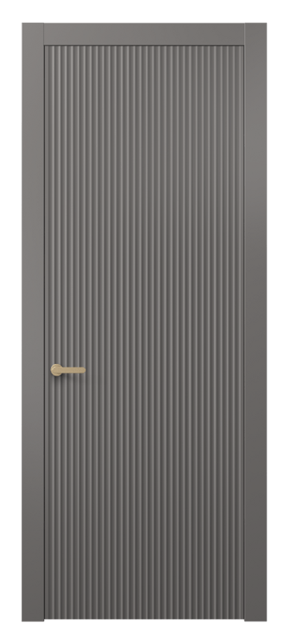 Межкомнатная дверь Альба 8641 Матовый классический серый  Цена 48699 ₽ | Volhovec