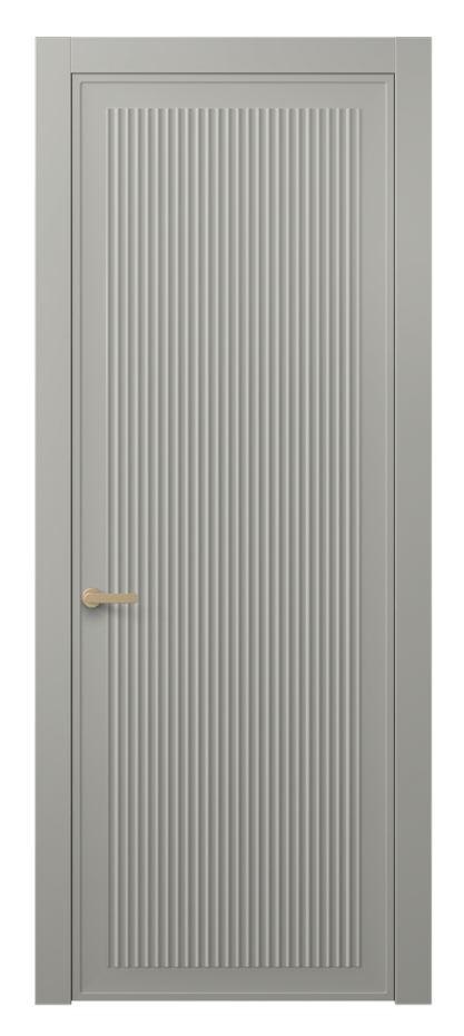 Межкомнатная дверь Альба 8642 Матовый нейтральный серый  Цена 48699 ₽ | Volhovec