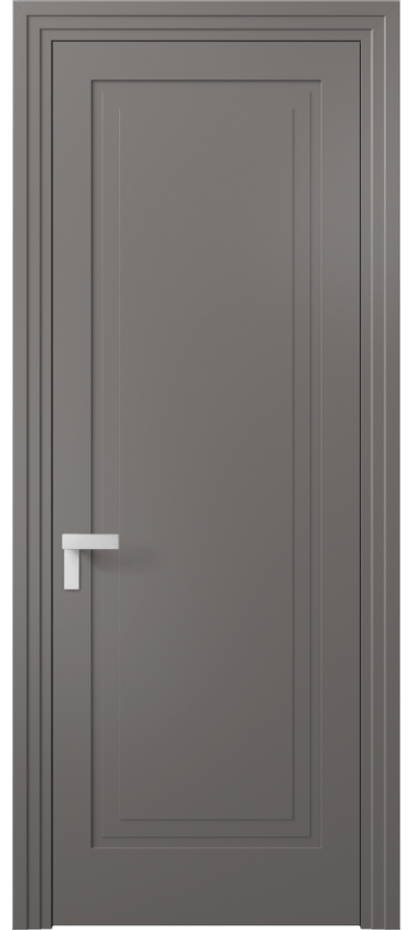 Межкомнатная дверь Рокка АКП 8301 Матовый классический серый  Цена 85699 ₽ | Volhovec