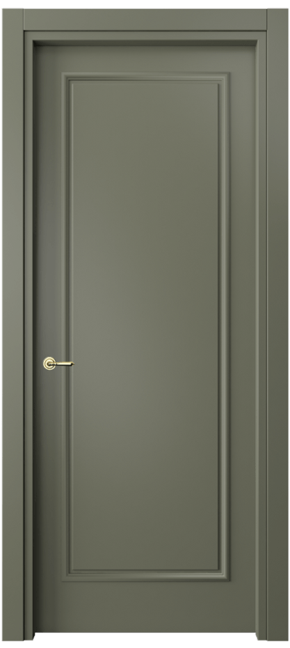 Межкомнатная дверь Париж 8101 Матовый оливковый тёмный  Цена 67299 ₽| Volhovec