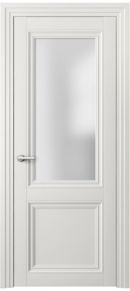 Межкомнатная дверь Центро 2524 Матовый серый Сатинированное стекло Цена 76899 ₽ | Volhovec