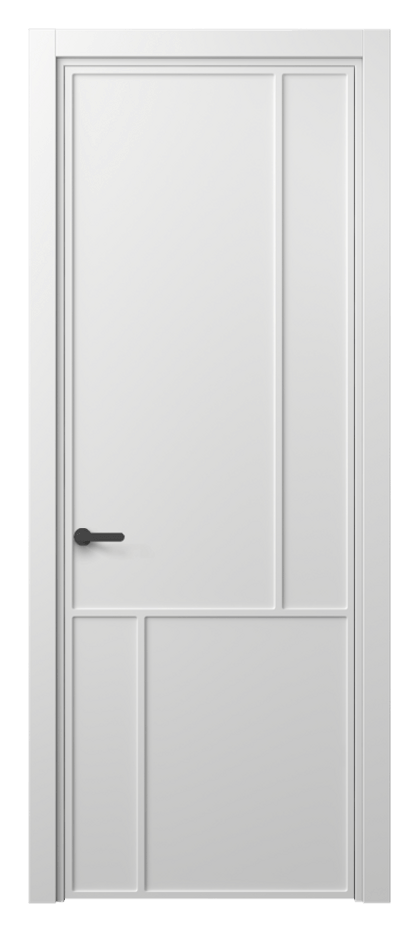 Межкомнатная дверь Фрэйм 8606 Матовый белоснежный  Цена 55599 ₽ | Volhovec