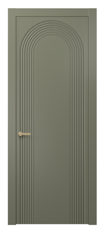 Межкомнатная дверь Альба АКП 8648 Матовый оливковый тёмный  Цена 54199 ₽ | Volhovec