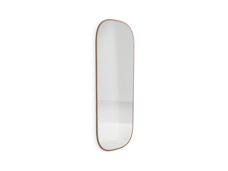 Мебель Зеркало настенное Примо 70×175 cм. Цвет Дуб каштановый матовый. Материал Массив дуба матовый. Коллекция Зеркало настенное Примо 70×175 cм. Картинка.