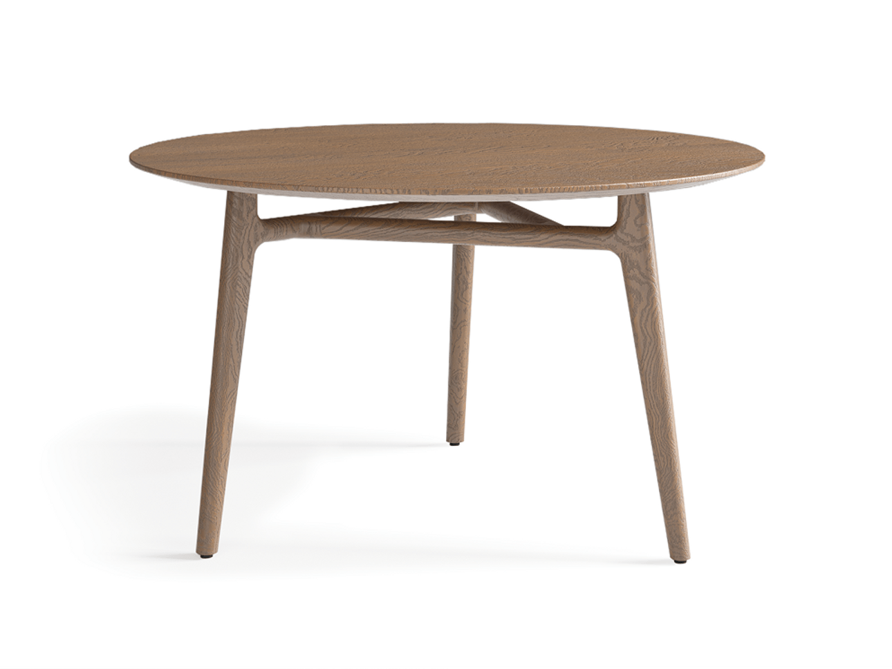 Стол Primo обеденный круглый Дуб туманный матовый