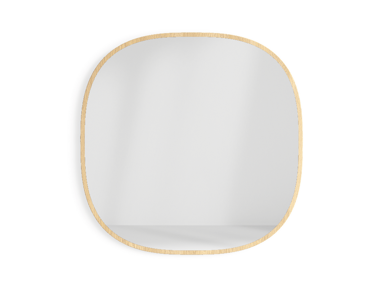 Зеркало настенное Primo 105×105&nbsp;см Дуб соломенный матовый