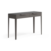 Консоль Piega 2 ящика Матовый антрацит