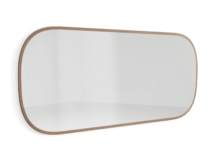 Мебель Зеркало настенное Примо 175×70 см. Цвет Дуб туманный матовый. Материал Массив дуба матовый. Коллекция Зеркало настенное Примо 175×70 см. Картинка.