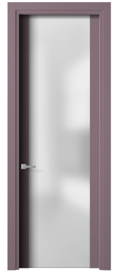 Дверь межкомнатная 4114 - planum Пастельно-фиолетовый RAL 4009. Цвет RAL Пастельно-фиолетовый RAL 4009. Материал Гладкая эмаль. Коллекция Планум. Картинка.