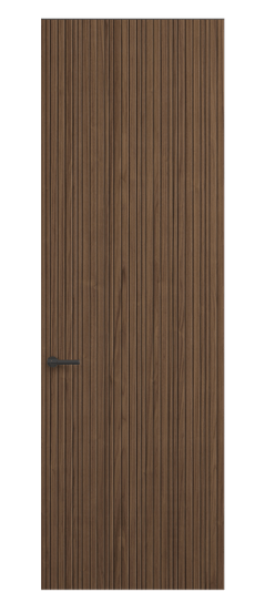 Дверь межкомнатная 0021 ОУММР. Цвет Орех умбра матовый рифт. Материал Радиальный шпон НатурВуд. Коллекция Селект. Картинка.