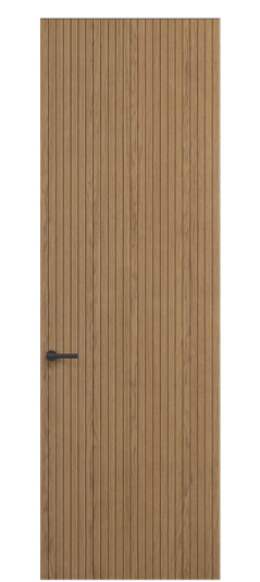 Дверь межкомнатная 0019 ДМНМ. Цвет Дуб миндальный матовый. Материал Шпон НатурВуд. Коллекция Селект. Картинка.