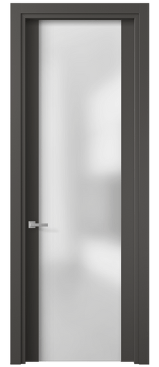 Межкомнатная дверь 4114 ПЭГФ САТ. Цвет ПЭТ графитовый. Материал ПЭТ. Коллекция Planum. Фото. Дверь межкомнатная 4114 ПЭГФ САТ. Цвет ПЭТ графитовый. Материал ПЭТ. Коллекция Planum. Картинка.