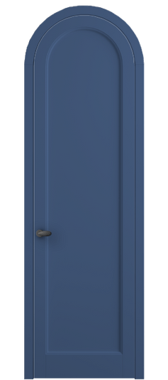 Дверь межкомнатная 6813  Отдалённо-синий RAL 5023. Цвет RAL Отдалённо-синий RAL 5023. Материал Гладкая эмаль. Коллекция Палаццо. Картинка.