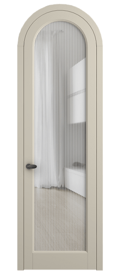 Дверь межкомнатная 6814 МБСР MORU. Цвет Матовый бежево-серый. Материал Гладкая эмаль. Коллекция Палаццо. Картинка.