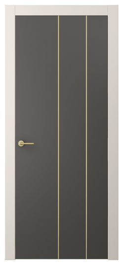 Межкомнатная дверь АКП 4205 ПЭГФ. Цвет ПЭТ графитовый. Материал ПЭТ. Коллекция Freedom. Фото. Дверь межкомнатная АКП 4205 ПЭГФ. Цвет ПЭТ графитовый. Материал ПЭТ. Коллекция Freedom. Картинка.