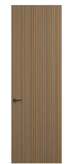 Дверь межкомнатная 0021 ДСПМР. Цвет Дуб сепия матовый рифт. Материал Радиальный шпон НатурВуд. Коллекция Селект. Картинка.