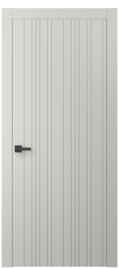 Дверь межкомнатная АКП 8051 МСР Матовый серый. Цвет Матовый серый. Материал Гладкая эмаль. Коллекция Линия. Картинка.